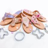 Palm Beach Sandals Rose Gold Collection