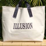 Queen Bea Monogrammed All Purpose Canvas Tote