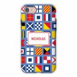 Personalized Phone Case Nautical Flags 