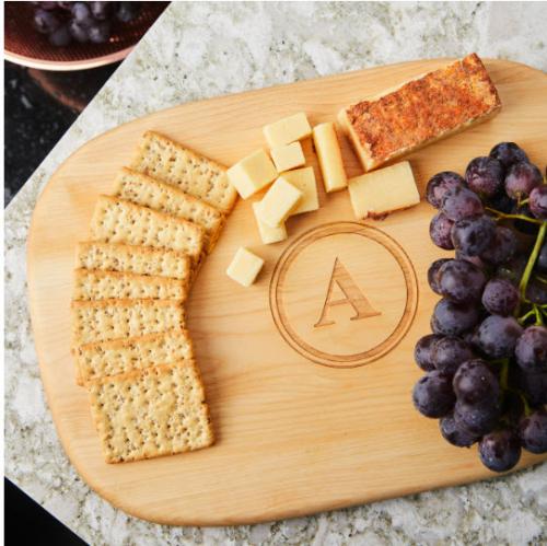 Wooden Personalized Social Circle Cutting Board Medium  Home & Garden > Kitchen & Dining > Kitchen Tools & Utensils > Cutting Boards