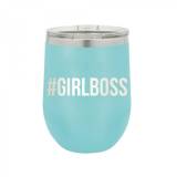 Girl Boss Stainless Steel Tumbler With Lid