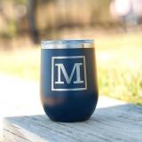 Classic Initial Stainless Steel Tumbler  . . . 