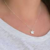 Pearl Single Star Necklace