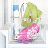 Clear Turtle Love Tote