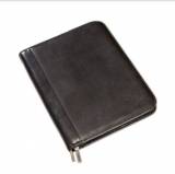 Personalized Tuscan Leather Zip Padfolio