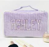 Handled Brush Kit In Lavender Pinstriped  . . . 