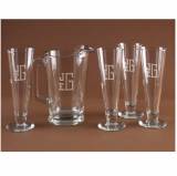 Personalized Set Of Five Classic Pilsner Set