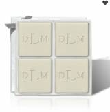 Monogrammed Square Soaps Boxed Set Of Four