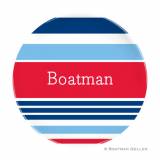 Boatman Geller Personalized Nautical Plate 