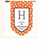 Personalized Halloween Flag With Orange  . . . 