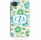 Personalized Phone Case Suzani Teal 