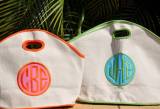 Queen Bea Monogrammed GG Tote With Applique