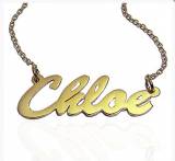 Personalized Name Necklace In Chloe Script 