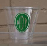 9 Oz Personalized Clear Hard Plastic Cups