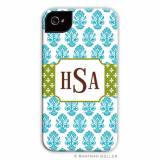 Personalized Phone Case Beti Teal 