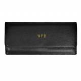 Monogrammed Leather Clutch With Anti Theft  . . . 