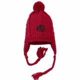 Monogrammed Cabled Winter Hat Cozy And Warm