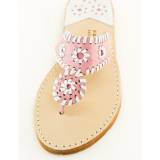 Arbutus With White Palm Beach Sandals