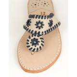 Chanel With Regal Blue Palm Beach Sandals