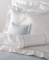 Matouk Scallop Monogrammed Bedding Collection