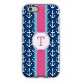 Personalized Phone Case Anchors Ribbon 