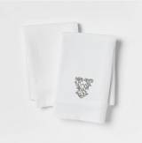 Monogrammed Pillow Cases Pair