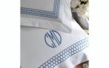 Matouk Liana Pillowcase Pair Standard 4"  . . . 