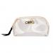 Boulevard Clear Becky Medium Dome Pouch Monogrammed