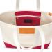 Boulevard Canvas Finn Tote With Red Accent