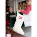 Monogrammed Creme Cable Knit Christmas Stocking