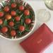 Boulevard Emma Leather Mini Wallet In Poppy