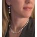 Pearl Star Power Dangle Earrings And Necklace