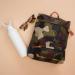 Boulevard Hailey Backpack In Camo Monogrammed