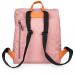 Boulevard Hailey Backpack In Black Or Mauve
