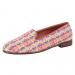 Needlepoint Summer Tweed Ladies Loafers By Paige