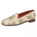 Needlepoint Traditional Palm On Sand Ladies Loafers By Paige