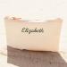 Boulevard Nora Canvas Pouch Monogrammed