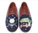 Christmas Golf Cart Neelepoint Loafers