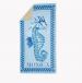 Personalized Seahorse Beach Towel