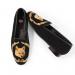 By Paige Ladies Fox And Wreath Needlepoint Loafers