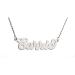 Name Necklace By Shame On Jane