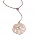 Rose Gold Dangle Necklace