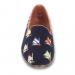 By Paige Fleet On Navy Ladies Needlepoint Loafers