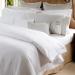 Matouk Ansonia Monogrammed Bedding Collection In Silver