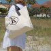 Queen Bea Monogrammed Cole Tote Bag