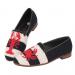 By Paige Ladies Lobster And Crab Needelpoint Loafers