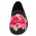 By Paige Peony On Navy Ladies Needlepoint Loafers 