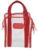 Monogrammed Clear With Leather Trim Golf Shag Bag 