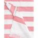 Matouk Amado Red Stripe Cotton Beach Towel