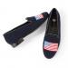 By Paige American Flag On Navy Needlepoint Loafers